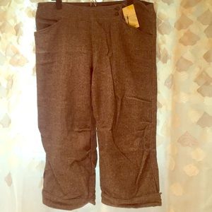 Free People Tweed Capris